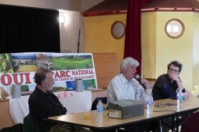 Pour les 150 adhérents de l'association... pas de doute c'est OUI au Parc !